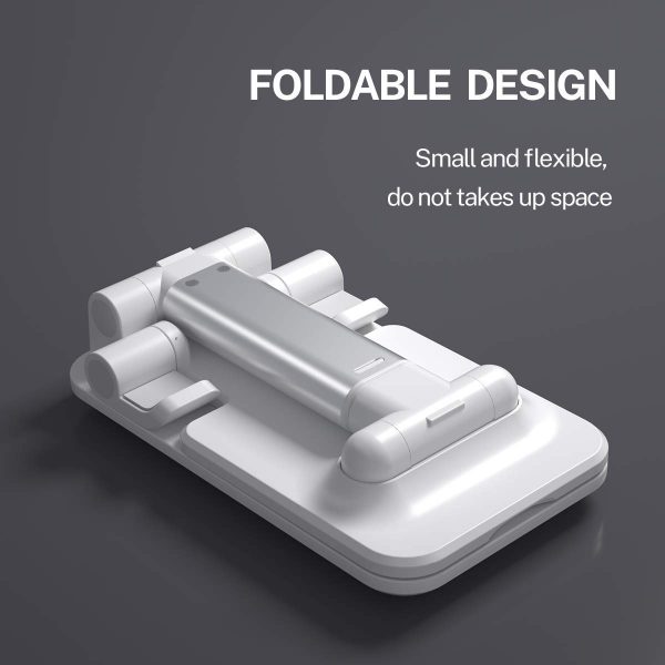 foldable desktop phone tablet stand mobile desk holder