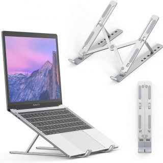 Laptop Multi Functional Foldable Stand Metal