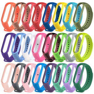 Mi Band Silicone Strap Replacement Wrist Bracelet for Band 5 and Band 6